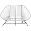 Acapulco Sofa in White, Suitable for 2-3 People