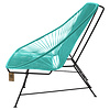 Acapulco Sofa in Turquoise, Suitable for 2-3 People