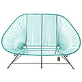 Silla Acapulco Acapulco Sofa in Turquoise, Suitable for 2-3 People