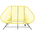 Acapulco Sofa in Canary Yellow, Suitable for 2-3 People