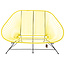 Acapulco Sofa in Canary Yellow, Suitable for 2-3 People