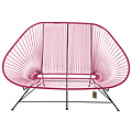 Silla Acapulco Acapulco Sofa in Bougainvillea, Suitable for 2-3 People