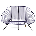 Acapulco Sofa in Purple, Suitable for 2-3 People