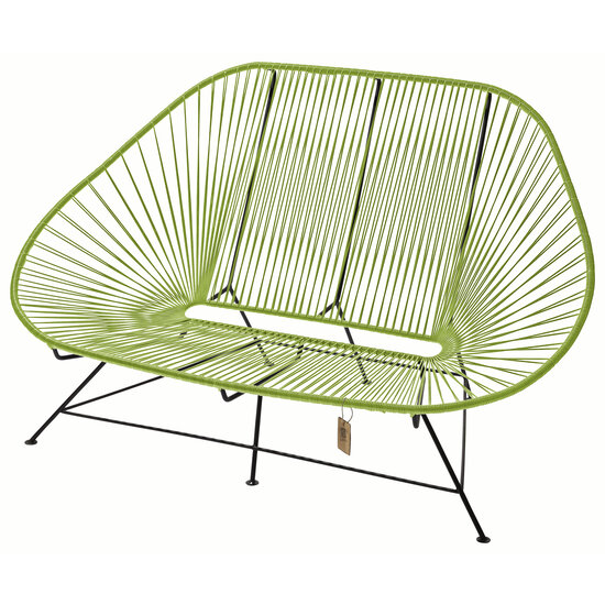 Silla Acapulco Acapulco Sofa in Olive Green, Suitable for 2-3 People