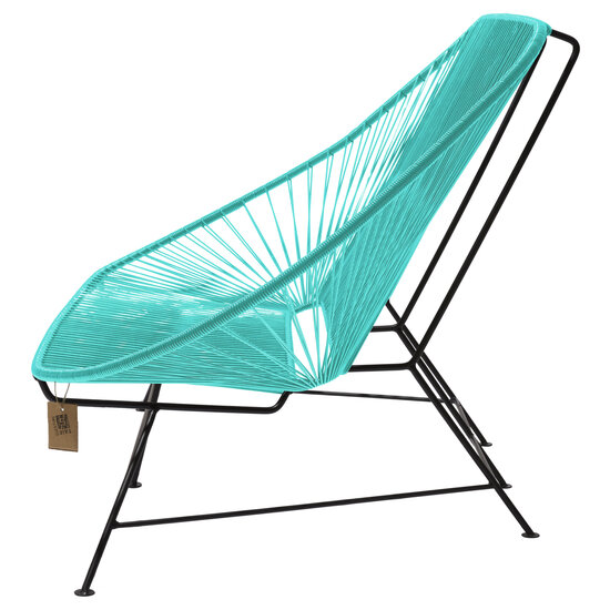 Silla Acapulco Acapulco Sofa in Light Turquoise, Suitable for 2-3 People