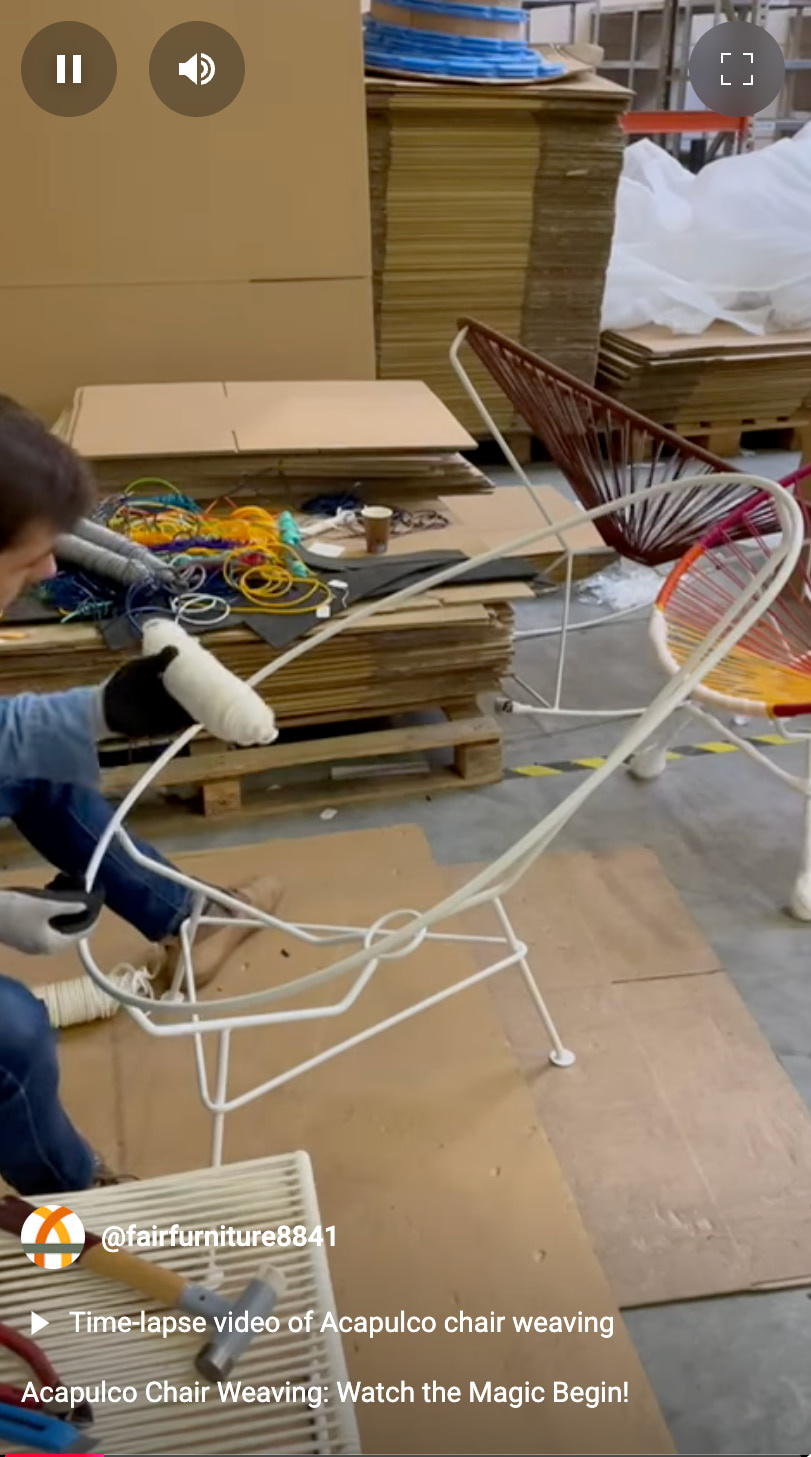 How to Weave Your Own Acapulco Chair: A Step-by-Step Video Guide