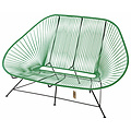 Silla Acapulco Acapulco Sofa in Dark Green, Suitable for 2-3 People
