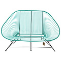 Silla Acapulco Acapulco Sofa in Turquoise, Suitable for 2-3 People