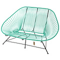 Silla Acapulco Acapulco Sofa in Turquoise, Suitable for 2-3 People