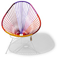 Silla Acapulco Acapulco Chair Sunset, White Frame