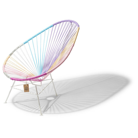 Acapulco Chair Unicorn, White Frame