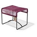 Xalapa Stool or Footrest in Violet Wine