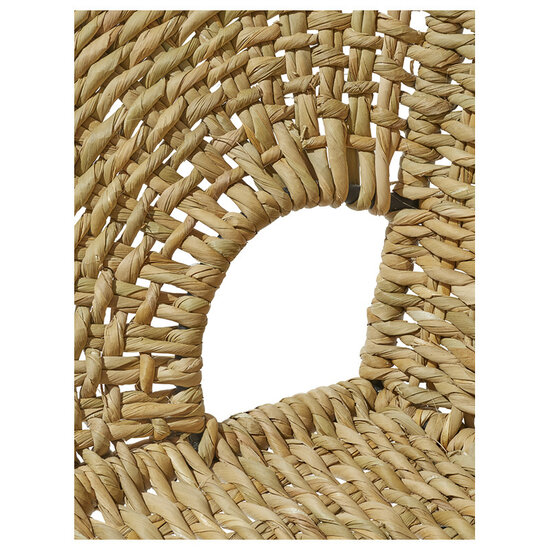 Luna Dining Chair Tule, With Natural Reed
