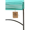Xalapa Stool or Footrest in Light Turquoise