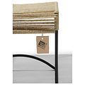 Xalapa Stool or Footrest in Hemp
