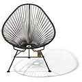 Acapulco Chair Black Leather Edition