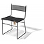 Polanco Dining Chair Sled Base in Black (Made w/ Recycled PVC)