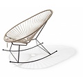 Silla Acapulco Acapulco Rocking Chair in Beige