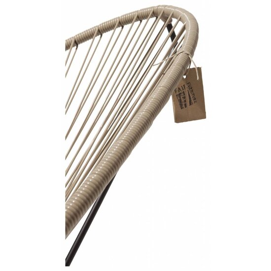 Silla Acapulco Acapulco Rocking Chair in Beige