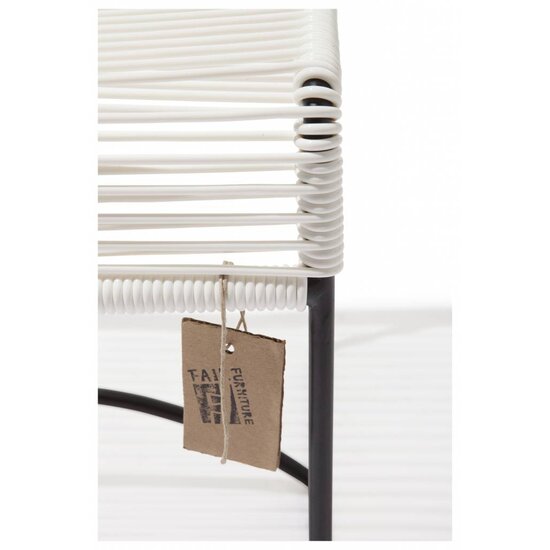 Silla Acapulco Xalapa Stool or Footrest White