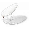 Silla Acapulco Acapulco Chair in White, White Frame
