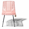 Rosarito Dining Chair in Salmon Pink