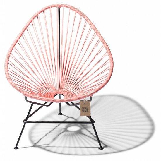 Silla Acapulco Acapulco Kids Chair in Salmon Pink