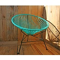 Silla Acapulco Condesa Chair in Turquoise