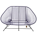 Acapulco Sofa in Purple, Suitable for 2-3 People