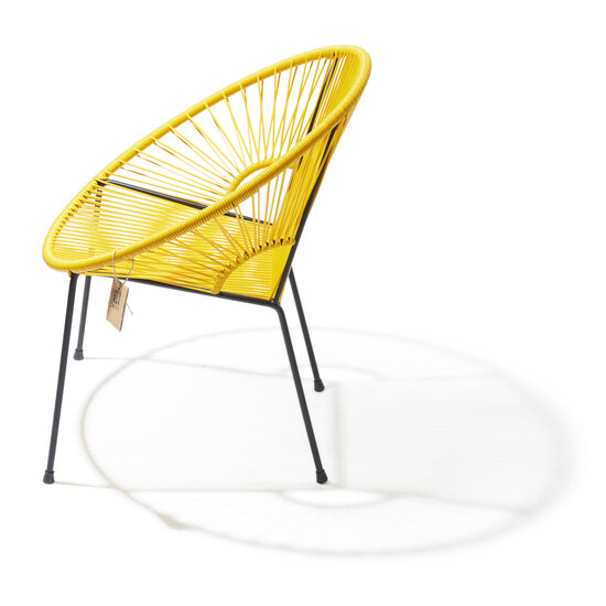 Luna Dining Chair in Yellow