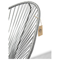 Silla Acapulco Acapulco Rocking Chair in Silver-Grey