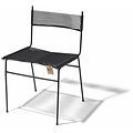 Polanco Dining Chair in Black (Made w/ Recycled PVC)