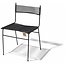 Polanco Dining Chair in Black (Made w/ Recycled PVC)