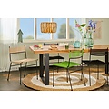 Polanco Dining Chair in Black (Made w/ Recycled PVC)