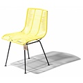 Rosarito Dining Chair in Canary Yellow