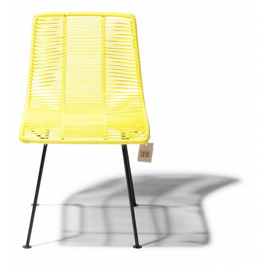 Rosarito Dining Chair in Canary Yellow