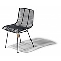 Rosarito Dining Chair in Black (Made w/ Recycled PVC)