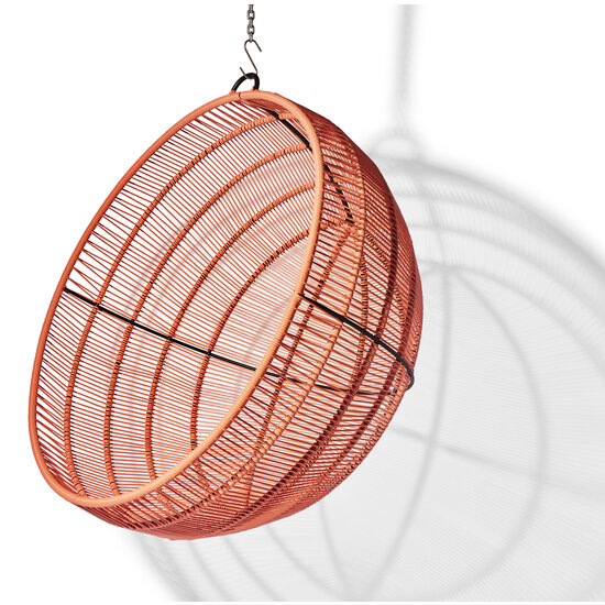 Silla Acapulco Boba hanging chair salmon pink
