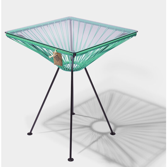 Silla Acapulco Bistro table Tulum turquoise