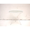 Silla Acapulco Table Japón white with glass table top