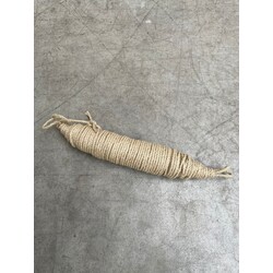 Spool of hemp rope