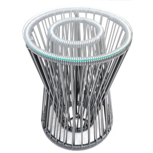 Coffee table Inversa silver-grey