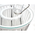 Silla Acapulco Inversa side table white