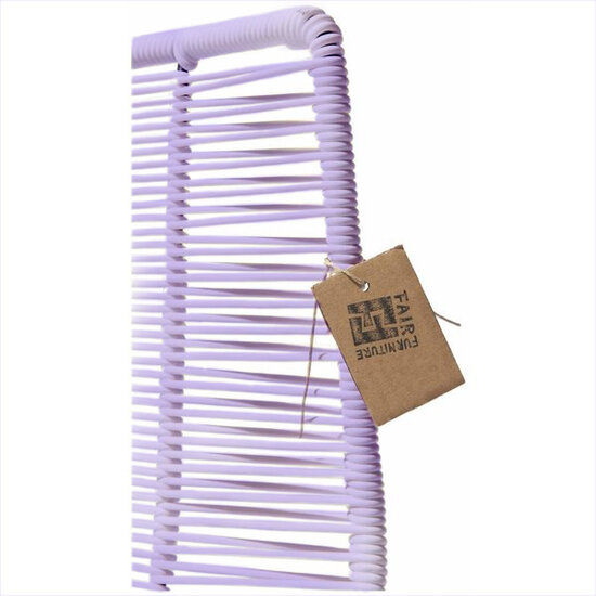 Silla Acapulco Rosarito dining chair lilac