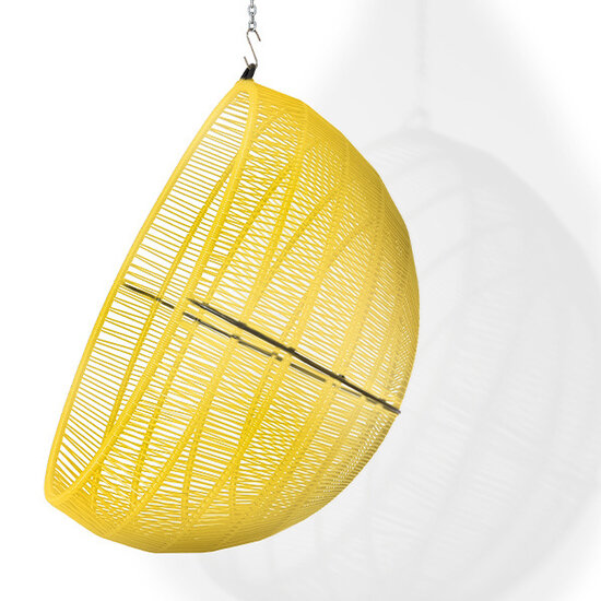 Silla Acapulco Boba hanging chair yellow