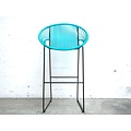 Silla Acapulco Luna barstool, turquoise, seat height 75cm
