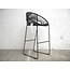 Silla Acapulco Luna barstool, black, seat height 75cm