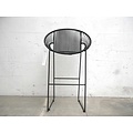 Silla Acapulco Luna barstool, black, seat height 75cm
