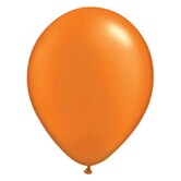 100 ballons orange