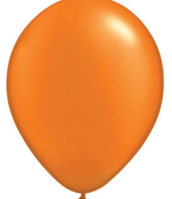 100 ballons orange